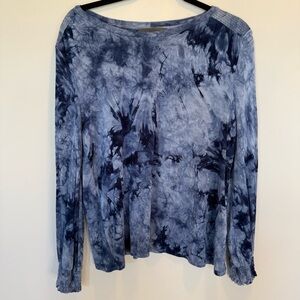 Anthropologie Sunday in Brooklyn tie dye top